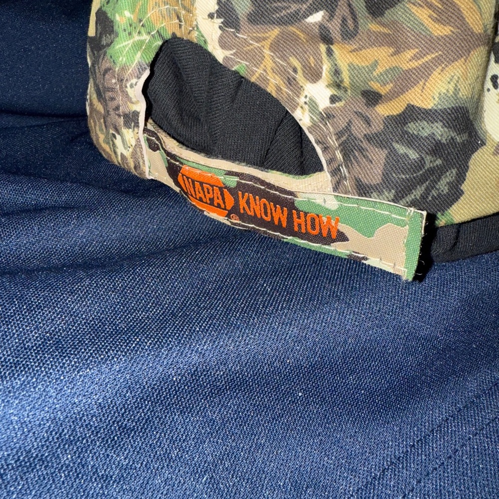 NAPA Camouflage Cap with Orange Embroidery - Picture 3 of 4